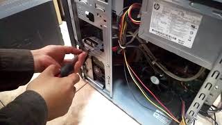 Proses penggantian hard disk komputer desktop hp pavilion p6 series  hdd hp pavilion p6series [upl. by Cliff]