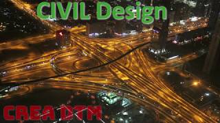 TUTORIAL CIVIL DESIGN 01  CREA DTM  Digicorp Ingegneria Srl [upl. by Meridith]