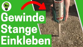 Gewindestangen in Beton amp Wand Einkleben ✅ TOP ANLEITUNG Wie Anker mit Injektionsmörtel Befestigen [upl. by Ativla397]