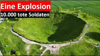 Der Lochnagar Krater Die größte Explosion im ersten Weltkrieg tötete 10000 Menschen [upl. by Nickles607]