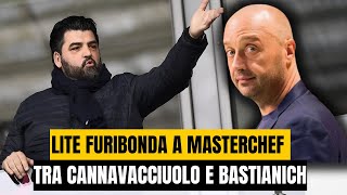 FUOCO E FIAMME A MASTERCHEF LITE FURIOSA TRA CANNAVACCIUOLO E BASTIANICH [upl. by Nenney546]