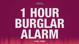 1 Hour Burglar Alarm SOUND EFFECT  1 Hr Einbruch Alarm Alarmanlage SOUNDS SFX [upl. by Llyrrad986]