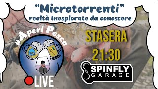 Aperipesca Live  “Microtorrenti”  Realtà Inesplorate da conoscere ospite Spinfly Garage [upl. by Gae521]