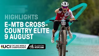 EMTB Crosscountry Elite Highlights  2023 UCI Cycling World Championships [upl. by Yssep534]