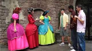 Anastasia Drizella and Lady Tremaine singalong  Disney World [upl. by Prady]