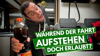 Im Wohnmobil während der Fahrt legal abschnallen aufstehen und zB auf Toilette gehen [upl. by Adieren857]