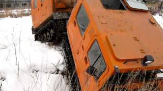 Hagglund BV206 Лось stuck part4 [upl. by Burdelle]