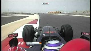 Sebatian Vettel  Sakhir 2008 [upl. by Cordova]