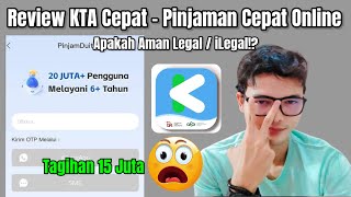 Review KTA Cepat  Pinjaman Cepat Online Apakah Aman Legal  iLegal  Pinjaman Duit Online [upl. by Adaynek]