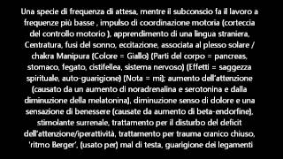 10 Hz binaurale  Frequenza di guarigione la più sicura [upl. by Aneed]