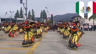 DESFILE DE LAS ROSAS 🌹 2023 Banda de Mexico Xalapa Veracruz [upl. by Ailekahs346]