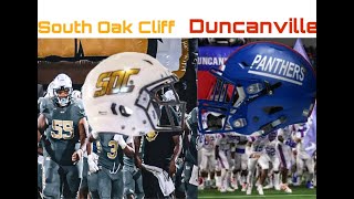 1 Duncanville vs 13 South Oak Cliff thsfb football gaming gameplay youtube notlikeus vlog [upl. by Aihcropal]