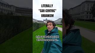 Literal car centric urbanism urbanism urbandesign urbanplanning cityplanning cars highway [upl. by Keverian332]