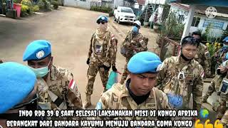 selesai misi di kongo afrika 🌍 indo rdb 39 b monusco bandara kavumu kongo like and subscribe👍 [upl. by Aciruam]