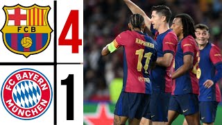 🔴 Barcelona vs Bayern Munich  Extended Highlights  Uefa Champions League 202425 [upl. by Greenman232]