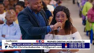 🔴Horrible🔴 une femme se deshabille en plein culte chez prophete christian jacob😱😱😱 [upl. by Ettevy]