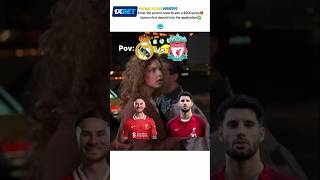 Bro Real Madrid🥵🔥VS Liverpool oh my Matchrealmadridfootball edit funny fyp foryouviralvideo [upl. by Shum]