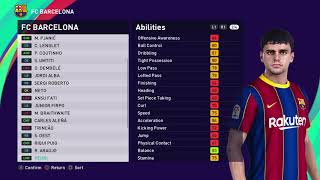 eFootball PES 2021 FC BARCELONA Base Copy [upl. by Uni]