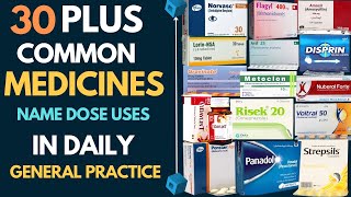 Common Medicines For General Medical Practice Name and Uses [upl. by Anay839]