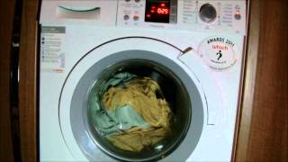 Bosch logixx was32461gb washing machine Rinse hold option [upl. by Anoblav]