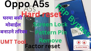 Oppo A5s CPH1909CPH1920 FRP UnlockOppo A5s Hard Reset Unlock Pattern Remove PasswordUnlock Tool [upl. by Tellford]