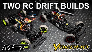 Drift RC Car Builds  MST RMX 20 and Yokomo YD2S [upl. by Bendicty]