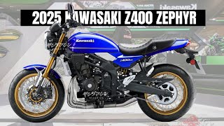 2025 KAWASAKI Z400RS ZEPHYR RELEASE DATE  NEW RETRO SPORT [upl. by Adnolahs728]