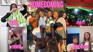 VLOG CAU HOMECOMING FAMU HOMECOMING PACKAGE OPENINGS GRWM ETC [upl. by Lubba]