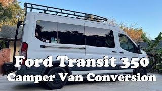 Ford Transit 350 Camper Van Conversion [upl. by Kcirdle616]