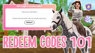 How to REDEEM a code in Star Stable Mobile amp PC FREE Star Coins Star Rider Pets Clothes Tack [upl. by Ahsataj]