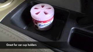 Getting to know Refresh 45oz Gel Car Air Fresheners [upl. by Hera]