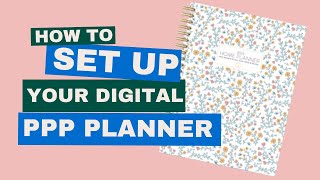 How to set up your Passionate Penny Pincher digital planner using Goodnotes [upl. by Naillig]