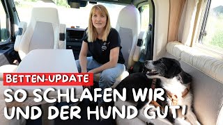 Guter Schlaf im Wohnmobil Hund amp Mensch Hundebett amp flexible CampingDecke 🛌 ➡️ Camping Gadgets [upl. by Lehcin]