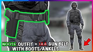 How To Get NOOSESWAT Outfit  IAA Gun Belt GTA Online [upl. by Sayre930]