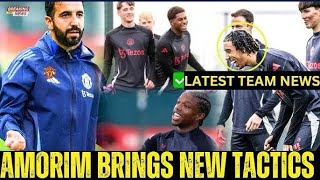 🚨 RUBEN AMORIMS TACTICAL REVOLUTION  Manchester Uniteds Fresh Approach [upl. by Killigrew]