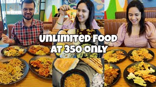 Unlimited 101 Food Items in 350 only  including Pizza  Octant Pizza Seasons Mall Pune [upl. by Kutzenco892]