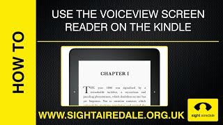 How to make your Kindle read books to you using VoiceView [upl. by Nunes]