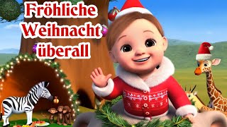 Fröhliche Weihnacht überall 🚀 Ein spannendes klassisches Weihnachtslied für Kinder amp Familie 🌄 [upl. by Sandie944]