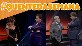 Silvio Santos não sabe quem é Tatá Werneck no Troféu Imprensa QuenteDaSemana PopZoneTV [upl. by Eiveneg682]