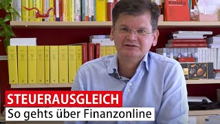 Steuern sparen mit Finanzonline [upl. by Ploch945]