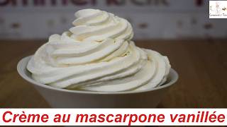 Crème au mascarpone  Quelles ingrédients faut il pour une crème au mascarpone inratable et divine [upl. by Ennayelhsa119]