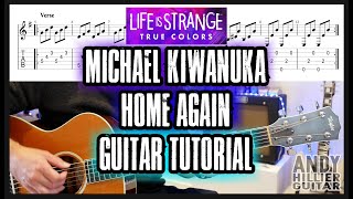 Life Is Strange Michael Kiwanuka Home Again Guitar Tutorial [upl. by Claiborne]