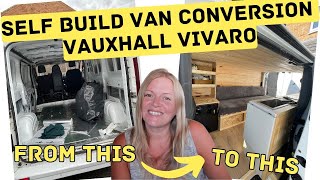 Vauxhall Vivaro Self Build Camper Van Conversion Tour [upl. by Nosylla658]