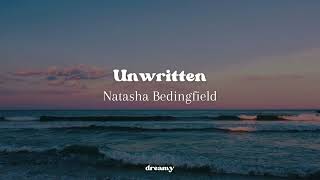 Natasha Bedingfield  Unwritten lyrics [upl. by Danae732]