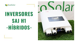 Inversores solares híbridos SAJ  AutoSolar [upl. by Gradeigh]