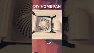 DIY HOME FAN STYROFOAM ICE FAN [upl. by Eihpos504]