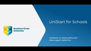 UniStart for Schools  Southern Cross University [upl. by Kosel617]