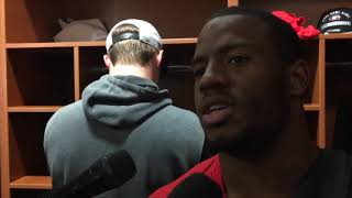 Rose Bowl Champs Georgia RB Nick Chubb talks with media [upl. by Adnohsel]