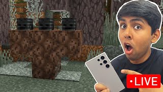 Getting Wither Skull Minecraft LIVE  BEBU SMP S3EP12 PlayGalaxy [upl. by Ahsiad830]