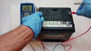 How to test a 12V battery with a multimeter [upl. by Athal]